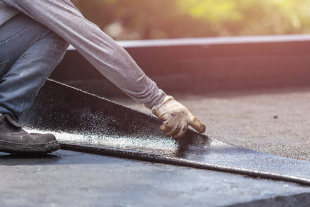 Professional Waterproofing technician working in Broadway, VA